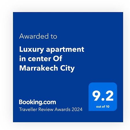 Luxury Apartment In Center Of Marrakech City Marrakesh Exterior photo